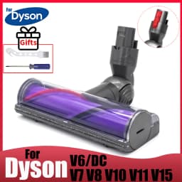 For Dyson V6/DC V7 V8 V10 V11 V15, Direct Drive Vacuum Brush Head, Carpet & Hard Floor Attachment,Comparable to Original Quality