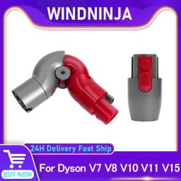 High Adapterand Bottom Adapter For Dyson V7 V8 V10 V11 V15 Vacuum Cleaner Accessorie Quick Release Up Top Tools Steering Elbow