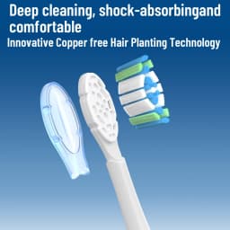 Compatible with Mjia Soundwave Sweeping Electric Toothbrush Pro Electric Toothbrush Head Mes609/610