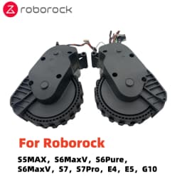 Original Vacuum Cleaner Left and Right Traveling Wheel For Roborock S5MAX,S6MaxV,S6Pure,S6MaxV,S7,S7Pro,E4,E5, G10 Parts