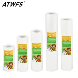 Vacuum Bag Packaging Food Vacuum Sealer Bags for Food Storage Keep Products Fresh Bag 12/17/20/25/28cm*500cm 1 Roll