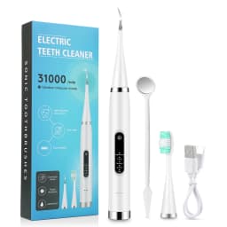 Electric Ultrasonic Dental Scaler 5 Modes Calculus Oral Tartar Remover Tooth Stain Cleaner Teeth Whitening Oral Care