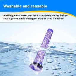 Hepa Post Filters For Dyson V6 DC58 DC59 DC61 DC62 DC74 Animal Absolute Cordless Vacuum Cleaner Replacement Parts