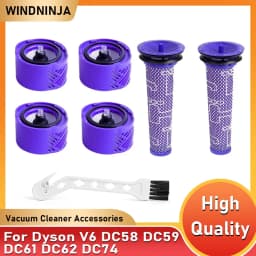 Hepa Post Filters For Dyson V6 DC58 DC59 DC61 DC62 DC74 Animal Absolute Cordless Vacuum Cleaner Replacement Parts