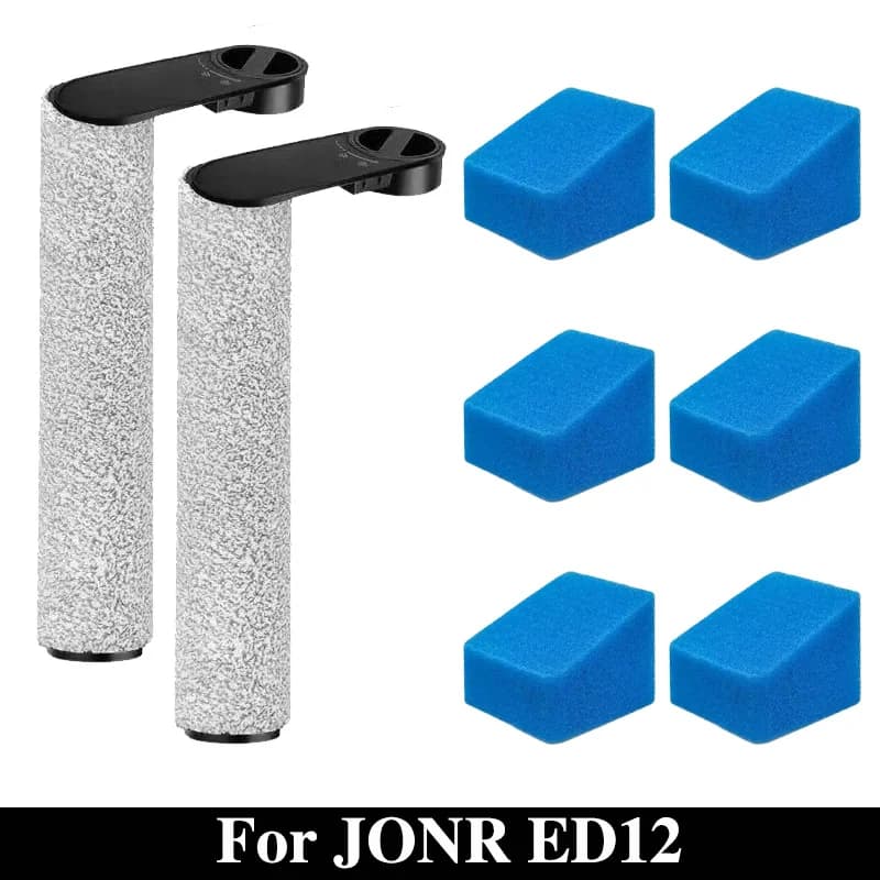 For JONR ED12 Accessories Quiet Operation Floor Brush Roller Hard Floor Cleaning Home Maintenance Cleaning Tools