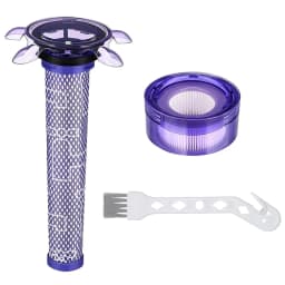 For Dyson V8 Focus Mattress/ Animal Extra/SV25 SV37 Vacuum Cleaner Replacement Filter, Pre-Filter and Post- Filter Replacement