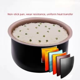 Rice Cooker Inner Bowl for HD3036 HD3036/03 Rice Cooker Parts Replacement 4L