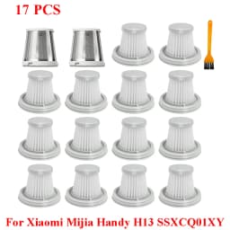 Accessories For Xiaomi Mijia Handy Vacuum Cleaner SSXCQ01XY H13 Hepa Filter Cover Home Car Mini Wireless Vacuum Spare Parts