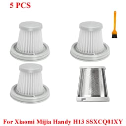 Accessories For Xiaomi Mijia Handy Vacuum Cleaner SSXCQ01XY H13 Hepa Filter Cover Home Car Mini Wireless Vacuum Spare Parts