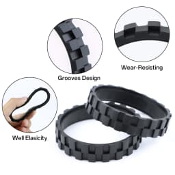 Tires Skin Parts For IRobot Roomba I7 E5 E6 500 600 700 800 900 Series Robot Vacuum Anti-Slip Rubber Wheel Spare Accessories