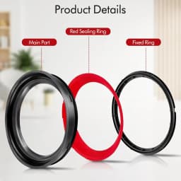 For Dust Bin Top Fixed Replacement Sealing Ring And Base Lid for Dyson V10 V11 V12 V15 SV10 SV14 SV15 SV22 SV18 Vacuum Cleaner