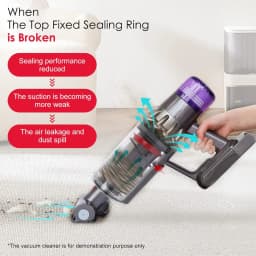For Dust Bin Top Fixed Replacement Sealing Ring And Base Lid for Dyson V10 V11 V12 V15 SV10 SV14 SV15 SV22 SV18 Vacuum Cleaner