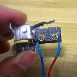 5 PCS Wanhe Universal Micro Switch with Bracket 2-Wire Gas Water Heater Spare Part Suitable for Most Valve Assembly