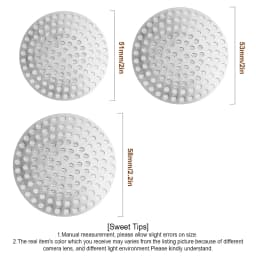 Leeseph 51/53/58 mm Stainless Steel Puck Screen, Reusable, Double Fine Filter for Coffee Machine Espresso Accessories