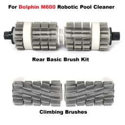 High Quality Suitable for Dolphin M600 Robot Pool Cleaner Accessories, Rear Basic Brush Replacement Parts, Climbing Brush
