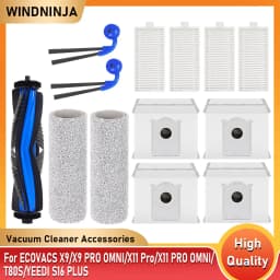 Filter Roller Mop Dust Bag Main Side Brush For ECOVACS X9 PRO OMNI T80S X11 PRO OMNI X11 Pro YEEDI S16 PLUS Vacuum Accessories