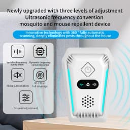 2026 ElectronicGnat-Proof Device Ultrasonic Bat Repeller Electronic Gnat-Resistant Device Cockroach Mice Repeller For Home Attic
