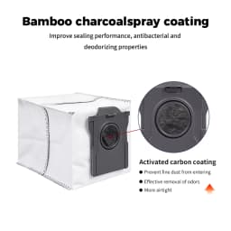 For Dreame X30/X40/X50 Ultra, L10s/L30s/L40/L50 Ultra, S10/S30 Pro Ultra Dust Bags Mop Cloths Sweeping Robot Vacuum Parts