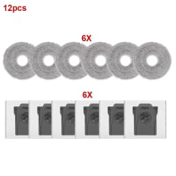 For Dreame X30/X40/X50 Ultra, L10s/L30s/L40/L50 Ultra, S10/S30 Pro Ultra Dust Bags Mop Cloths Sweeping Robot Vacuum Parts