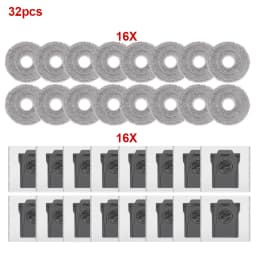 For Dreame X30/X40/X50 Ultra, L10s/L30s/L40/L50 Ultra, S10/S30 Pro Ultra Dust Bags Mop Cloths Sweeping Robot Vacuum Parts