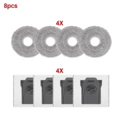 For Dreame X30/X40/X50 Ultra, L10s/L30s/L40/L50 Ultra, S10/S30 Pro Ultra Dust Bags Mop Cloths Sweeping Robot Vacuum Parts