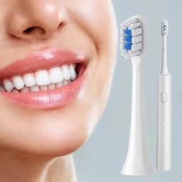 Replacement Brush Heads For Mijia T301 T302 T501 T501C MES605 MES608 Sonic Electric Toothbrush Head DuPont Soft Bristle Nozzles