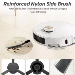 Dreame L40 Ultra AE / D20 UItra Robot Vacuum Spare Parts Main Side Brushes Mop Cloths HEPA Filters Dust Bags Accessories