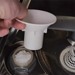 Universal 45mm Dishwasher Salt Funnel Water Softener Anti Spill Filling Tool For Dishwasher Maintenance Durable