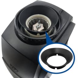 Gasket Replacement for Baratza Encore and Virtuoso Coffee Grinders, Silicone Coffee Grinder Gasket Coffee Replacement Ring