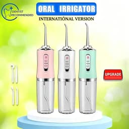 Oral Irrigator Portable Travel Water Flosserm Dentist Recommended New Model For Convenient Oral Hygiene For The Whole Family▪
