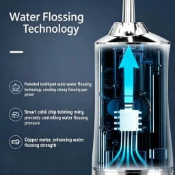 Oral Irrigator Portable Travel Water Flosserm Dentist Recommended New Model For Convenient Oral Hygiene For The Whole Family▪