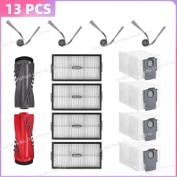 Compatible For Roborock Saros 20 Sonic / S10 MaxV Ultra / S10 MaxV Ultra Steam Parts Main Roller Side Brush Filter Mop Cloth Bag