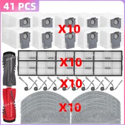 Compatible For Roborock Saros 20 Sonic / S10 MaxV Ultra / S10 MaxV Ultra Steam Parts Main Roller Side Brush Filter Mop Cloth Bag