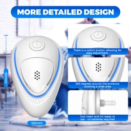 Intelligent Ultrasonic Pest Mouse Cockroach Mosquito Insect Repeller Essential Safe Summer High Power Pest Control Device