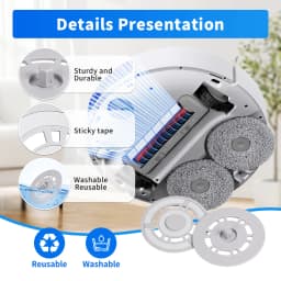 Replacement Mop Rag Holder For Dreame L10s Ultra S10 Pro X10 For Xiaomi Mijia B101CN S10 Plus X10 Plus X20 Plus Vacuum Part