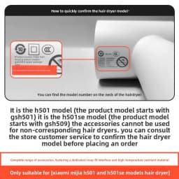Suitable for Xiaomi Mijia H501/H501SE Dryer Curling Hood Magnetic diffuser nozzle