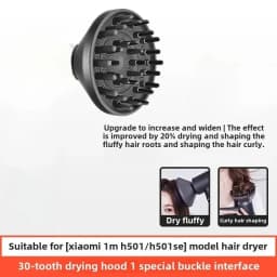 Suitable for Xiaomi Mijia H501/H501SE Dryer Curling Hood Magnetic diffuser nozzle