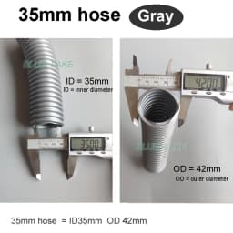 vacuum cleaner bellows  straws thread Hose soft pipe durable  inner 35mm  outer 42mm  vacuum cleaner parts