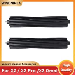 Soft Rubber Main Brush For Ecovacs Deebot X2/X2 Omni/X2 Pro Robot Vacuum Cleaner Replacement Roller Brush Accessories Part