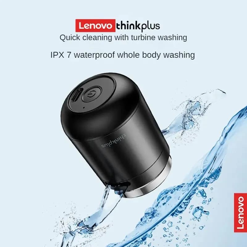 Lenovo ES20 Electric Shaver High-speed Motor Metal Body Alloy Blade for Quick Cleaning IPX7 Waterproof Whole Body Water Wash