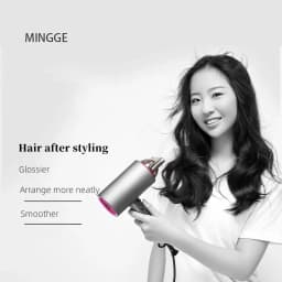 EU/UK/US New Product Hair Dryer Eu/Us Plug-In Foldable High-Speed Strong Negative Ion Household Hair Salon Portable Hair Dryer
