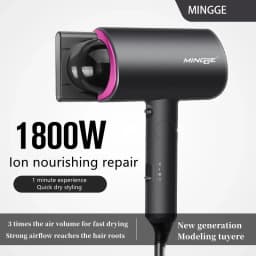 EU/UK/US New Product Hair Dryer Eu/Us Plug-In Foldable High-Speed Strong Negative Ion Household Hair Salon Portable Hair Dryer
