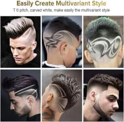 2026 T9 Electric Hair Clipper 0mm Bald Fade Professional USB Rechargeable Trimmer Portable Barber Shaver for Men Home Haircut