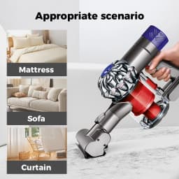 Mini Motorized Electric Brush Head For Dyson V6 DC45 DC58 DC59 DC61 DC62 DC74 Vacuum Cleaner Mattress Mite Removal Suction Head
