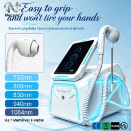2026 Professional 5000W Four-Wave Diode Laser Hair Removal Device Suitable for Beauty Salons