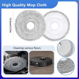 Dreame L50 Ultra AE / L50 Ultra CE Vacuum Cleaner Replacement Accessories Main Side Brush HEPA Filter Mop Cloths Dust Bag Spare