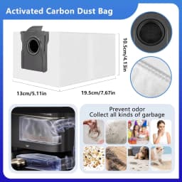 Dreame L50 Ultra AE / L50 Ultra CE Vacuum Cleaner Replacement Accessories Main Side Brush HEPA Filter Mop Cloths Dust Bag Spare
