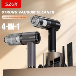 SZUK Car Vacuum Cleaner 2026 Handheld Vacuum Cleaner 8000PA Mini Air Blower Pet Hair Cleaning Machine Wireless Portable Cleaner