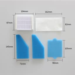 Filter Set Suitable for Vacuum Cleaners Thomas Aqua + Multi Clean X8 Parquet, Aqua + Pet & Family, Perfect Air Animal Pur