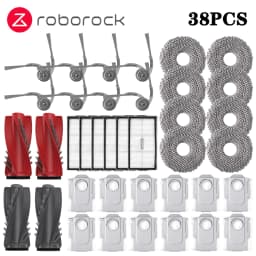 Roborock Qrevo Edge 2 / Q Revo Curv 2 Pro / Saros 20 Main Side Brush Mop Hepa Filter Dust Bag Robot Vacuum Cleaner Accessories